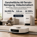 Ucguwc CleanBot X9 Pro – All-in-One Smart Robot Vacuum and Mop with Self-Cleaning Station